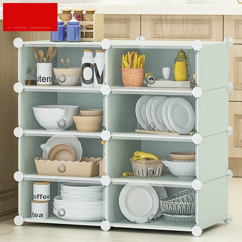 Простая маленькая пластиковая кухня Простая сборка