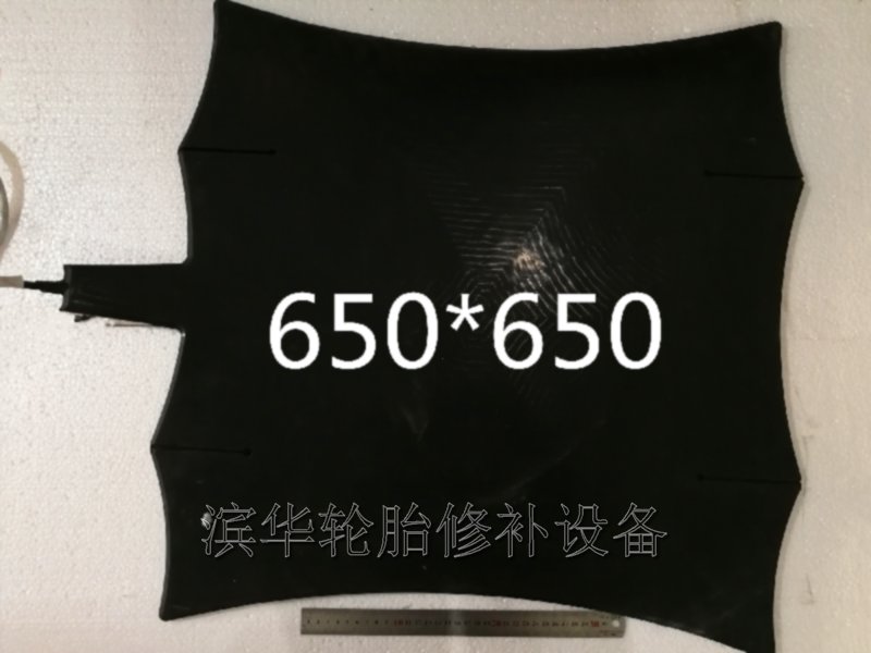 Tire Mending Special Vulcanising heating plate Heating plate Vacuum Tire Silicone Plate Booking for vacuum Tire Repair