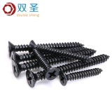 M2-M6 Black 304 Плоская головка из нержавеющей стали.