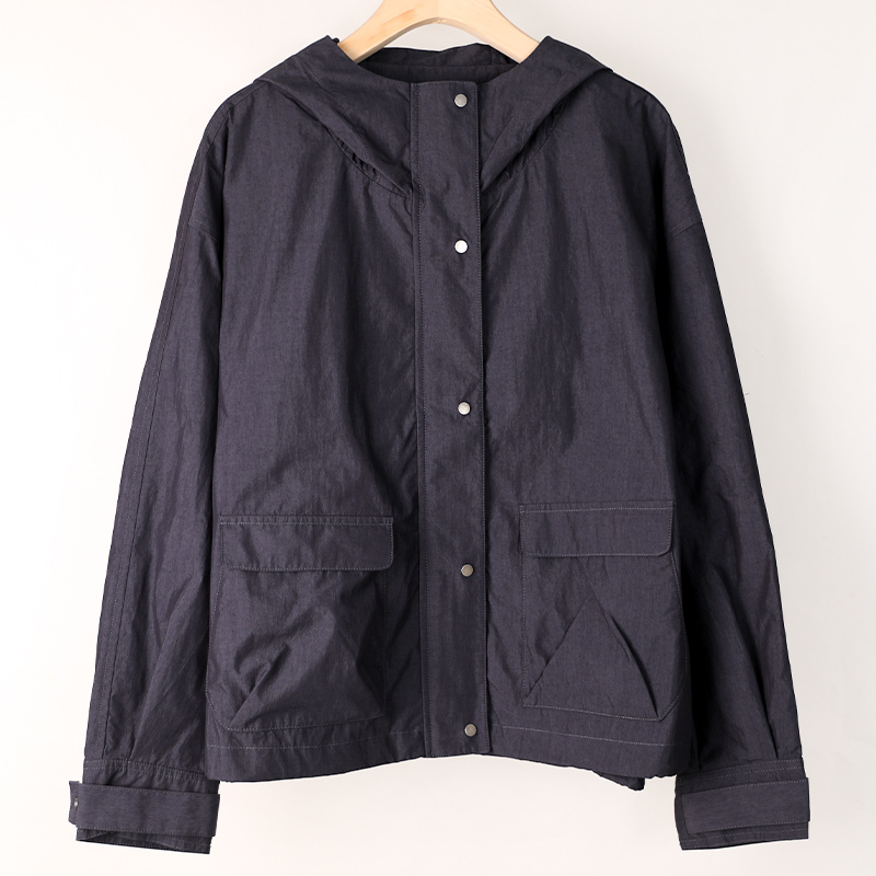 【After-The-Fact Realization】Spring Floral Hooded Casual Jacket for Women, Loose Fit, Long-Sleeved Top for Women