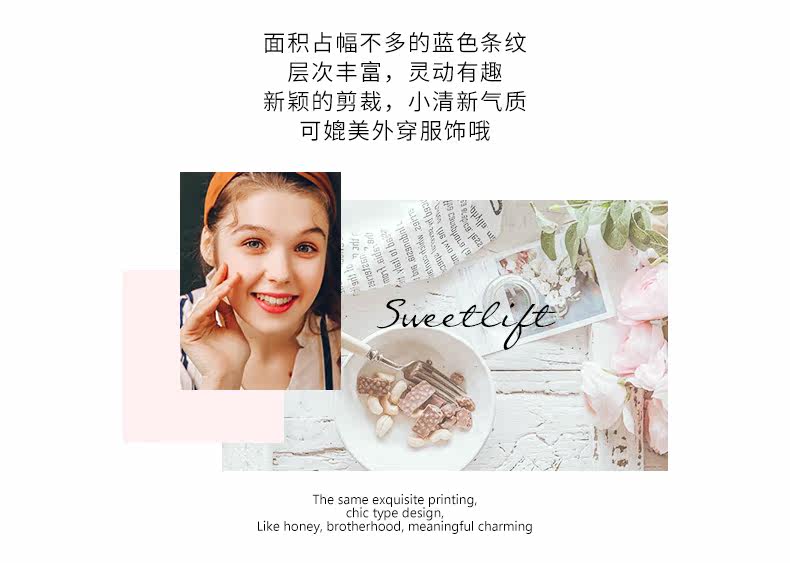 Pyjama pour femme en Coton à manches - Ref 2988601 Image 7