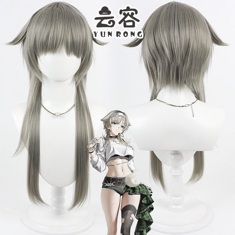 【Yun Rong】Goddess of Victory Prika Cosplay Wig, Realistic Scalp, Multi-Color Mixed Strands 【Yun Rong】Goddess of Victory Prika Cosplay Wig, Realistic Scalp, Multi-Color Mixed Strands