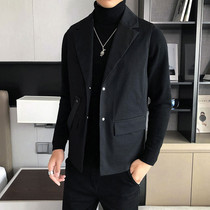 Autumn casual hair stylist small suit male youth slim vest Korean version of outer sleeveless suit night handsome trend