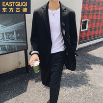 2019 autumn casual small suit men handsome slim a set Net red suit Korean loose tide retro Yuppie