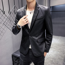 2020 small suit mens Korean version of young hair stylist handsome piste suit stylish and casual yuppie jacket tide