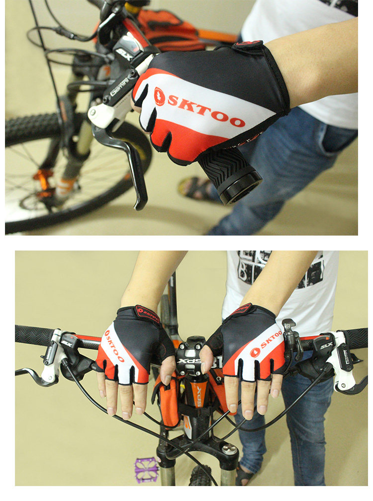 Gants pour vélo mixte SKTOO - Ref 2241629 Image 17