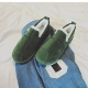 Giày tuyết mùa đông ấm áp cho nam và nữ lông một chân mắt cá chân mẫu đôi giày bánh mì giày cotton nam giày thủy triều giầy boot nam
