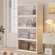 Bag storage artifact storage box Household wardrobe Small bag storage rack Organizing rack Dust-proof flip-floor-standing cabinet