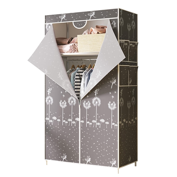 Wardrobe household bedroom simple thickened