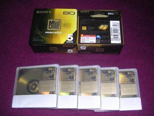 Sony SONY () Gold Disc ES MD 80 minutes single price spot