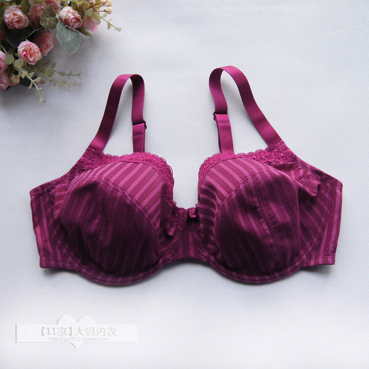 Thịt chống chảy xệ không thấm nước Kích thước lớn đầy đủ ngực siêu mỏng ngực nhỏ đồ lót châu Âu và Mỹ BCDEFG - Áo ngực không dây áo ngực hở lưng