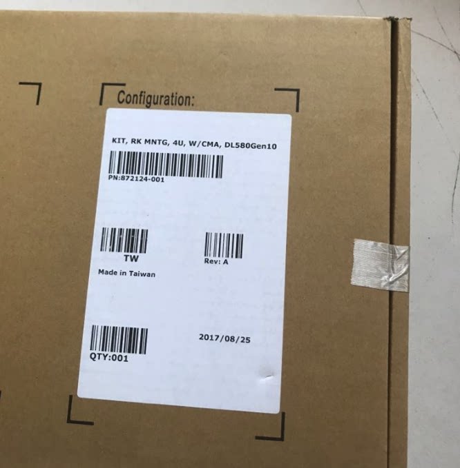 HP HP HPE 580 585 588 G8 G9 G10 server slide rail 734540 872124-001