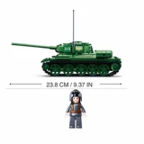 Совместим с Lego xiaolu Banzhi Детские головоломки Toys Boys военные 215 Танк 0982 Anti -US AID Северная Корея