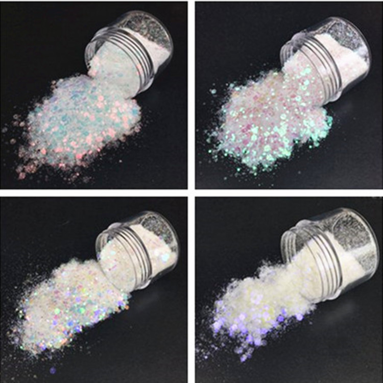 Dream Rainbow Glitter Powder Mixed Symphony Sequins Nail Art DIY Laser Glitter Color Glitter Powder 1kg