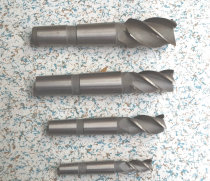 Milling cutter HSS high speed steel super tough taper shank end mill factory direct sales 12-30-40--50mm