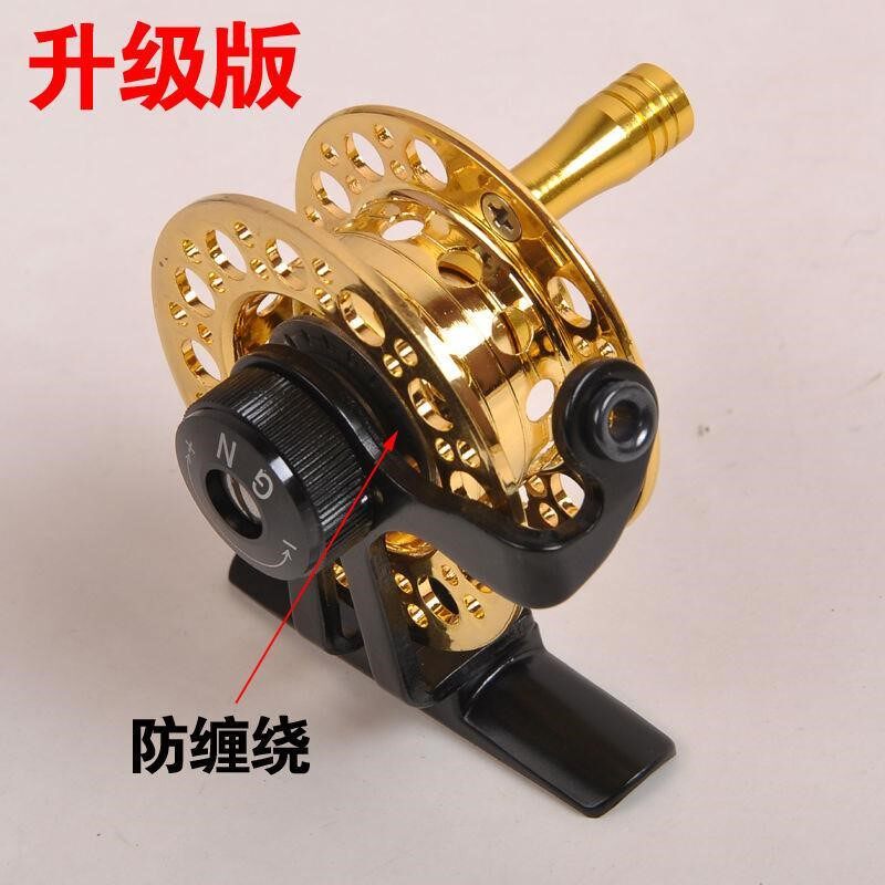 Yalong flying all-metal fishing reel with venting raft rod before flying fishing wheel rocky rod ice fishing reel fishing reel speed ratio double speed