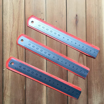 Korean stationery manufacturers stainless steel ruler 15 cm steel ruler Learning ruler Drawing measurement tools Scale ruler