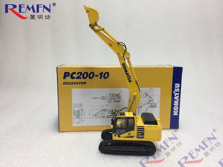 Комatsu Komatsu PC220-8 200-8 экскаватор 1:43 модель экскаватора инженерное транспортное средство сплав 1:50