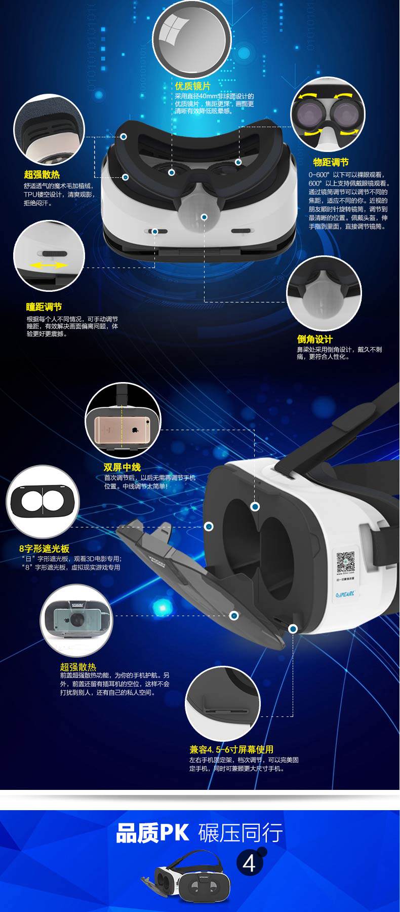 Lunettes VR ou 3D IPEARL - Ref 1228209 Image 10