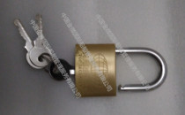Copper padlock padlock small copper lock lock exquisite copper padlock foreign trade copper lock Super Three Ring copper lock 40MM