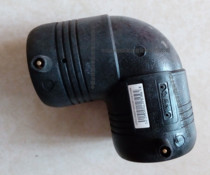 Ya PE electric melting pipe PE electric hot melt elbow electric melting 90 degree elbow electric melting sleeve Asian brand PE80 63