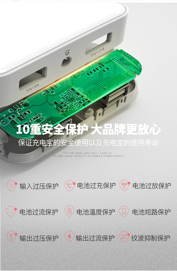 Yu Bo điện thoại di động sạc phổ kho báu 10.000 mA kép Output 2A chính hãng xách tay dễ thương nhỏ cô gái Cartoon siêu Meng điện thoại di động cầm tay cá tính sáng tạo đa năng máy bay đèn đỏ - Ngân hàng điện thoại di động pin sạc dự phòng energizer