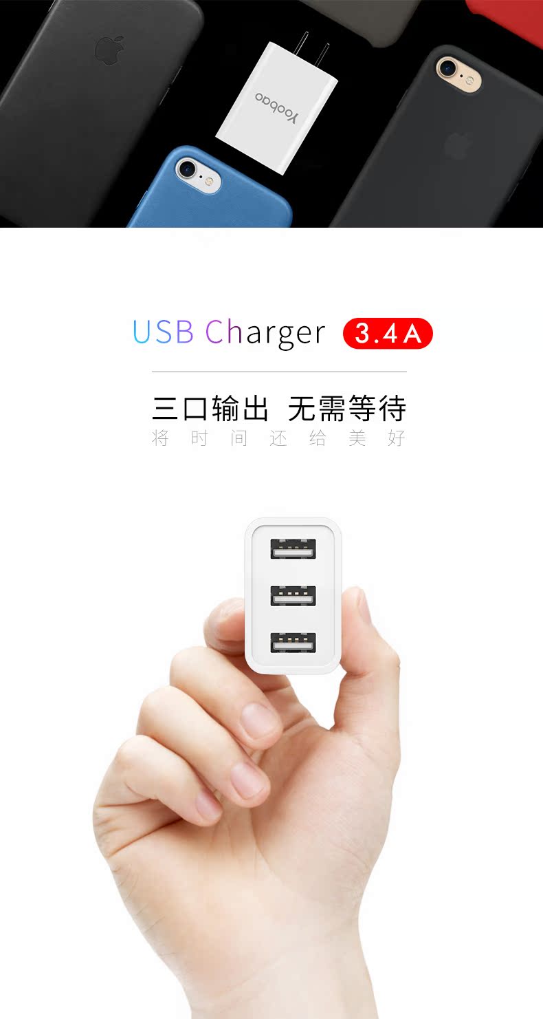 chargeur YOOBAO pour téléphones APPLE APPLE IPHONE6 - Ref 1296230 Image 6