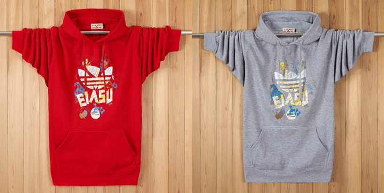 Mùa thu và mùa đông mới kích thước lớn nam giới hoodie trẻ trung cộng với phân bón XL cotton trùm đầu áo len lỏng lẻo quần áo nam đẹp