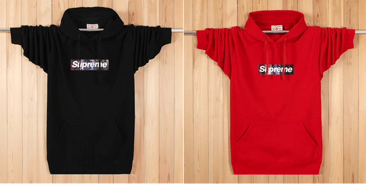Mùa thu và mùa đông mới kích thước lớn nam giới hoodie trẻ trung cộng với phân bón XL cotton trùm đầu áo len lỏng lẻo quần áo nam đẹp