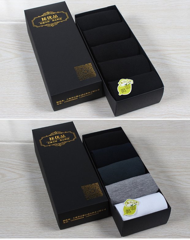Vớ nam vớ vớ cotton đen Tất nam dày phần cotton trắng vớ vớ khử mùi mùa thu và mùa đông vớ kinh doanh tất noel