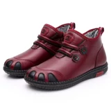 Утепленная удерживающая тепло комфортная обувь для матери, нескользящие слипоны, мягкая подошва, китайский стиль