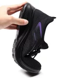 Спортивная утепленная удерживающая тепло обувь, нескользящие слипоны для матери, для среднего возраста, мягкая подошва