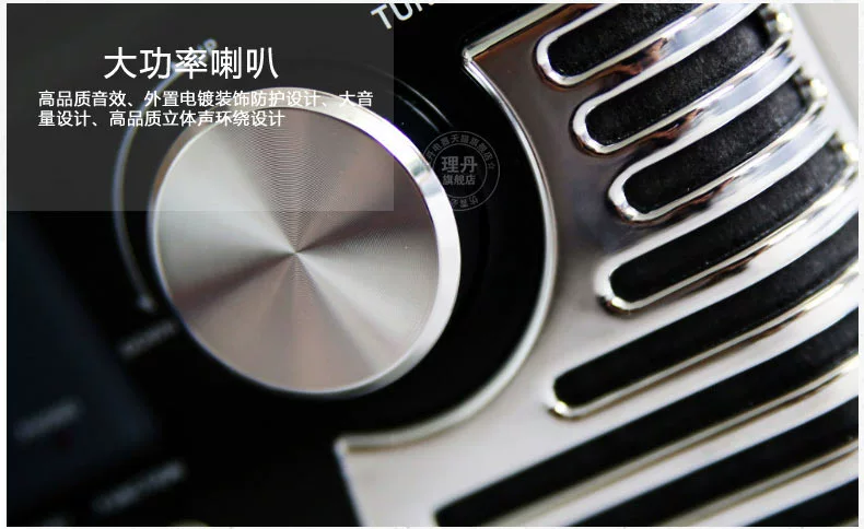 LEETAC / Lidan L501 máy ghi âm cổ vinyl máy ghi âm cổ điển retro radio CD máy ghi âm điện - Máy hát