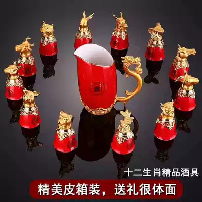 1 Jin 3 Jin 5 Jin 10 Jin 20 Jin Jingdezhen empty wine jar carving personalized customization