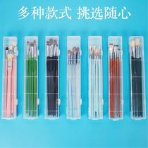 Yalida oil painting pen gouache set Art special beginner watercolor pen row pen brush set
