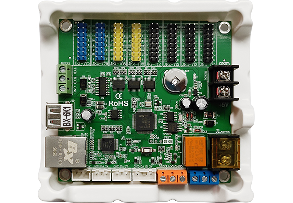 BX-6K1 YY Voice Word Library Card LED Display Control Card Secondary Development Call Screen Communication Protocol Card