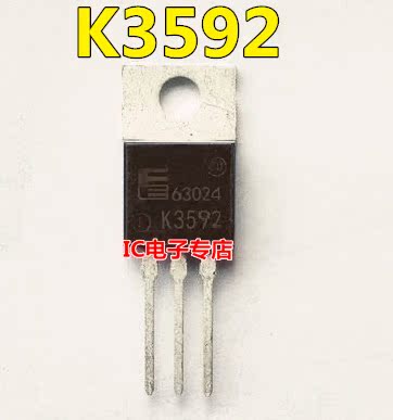 Original 2SK3592 150V 57A N channel field effect transistor TO-220 package