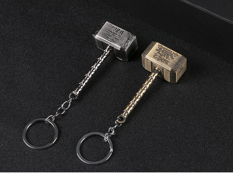 2018 new revenge liên minh Quake USB sạc tungsten dây nhẹ hơn windproof thuốc lá nhẹ hơn keychain nam