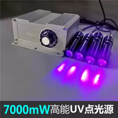 UV glue curing lamp LED ultraviolet lamp UV point light source high intensity fast curing shameless glue scientific research experiment