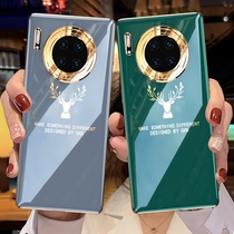 Huawei mate30pro mobile phone case mate30 liquid silicone soft case P30 30Pro all-inclusive ultra-thin anti-drop phone case Mate20Pro light luxury Tide brand