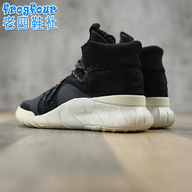 Công ty giày bốn cũ Adidas clover Tubular X 2.0 giày thể thao hàng đầu dành cho nữ BY9749 - Dép / giày thường