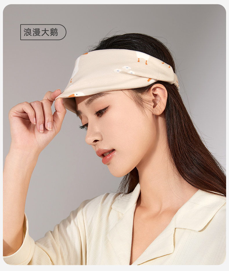 十月结晶孕妇发带头巾月子帽子产后秋冬四季款眼罩纯棉发箍女防风 — 19