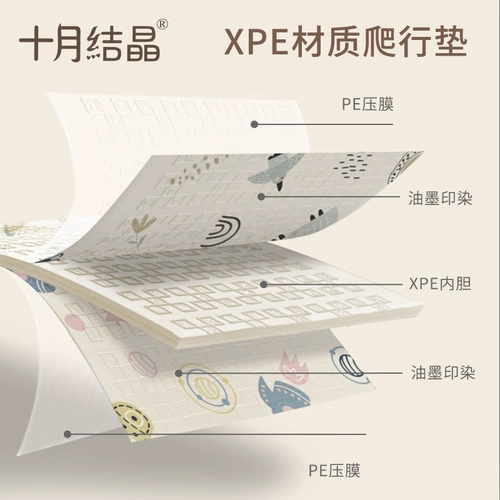 Складной игровой коврик без запаха для ползания, предпродажа, увеличенная толщина