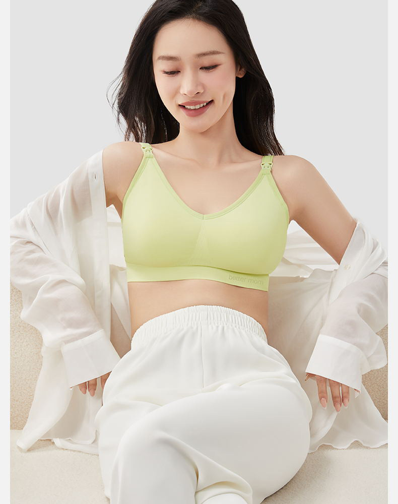 【清仓】129.9任选2件十月结晶孕产妇哺乳文胸大码胸罩透气月子期 — 24