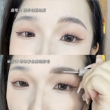Двусторонний карандаш для бровей, краска для бровей, водонепроницаемый дождевик для бровей, 2 в 1, стайлинг, долговременный эффект