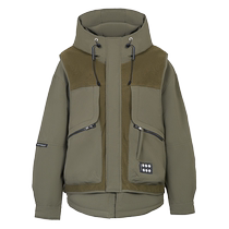 (Duck and Duck Selection) Couple Down Jacket Short Style 2024 New Men and Women Same Style Casual Splicing Warm Jacket T