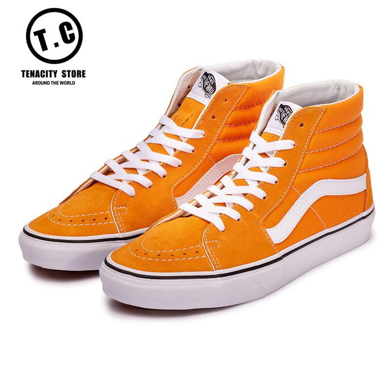 Spot Vans Vans New SK8-HI Trợ giúp cao Giày nam và giày vải thể thao giày thể thao đẹp