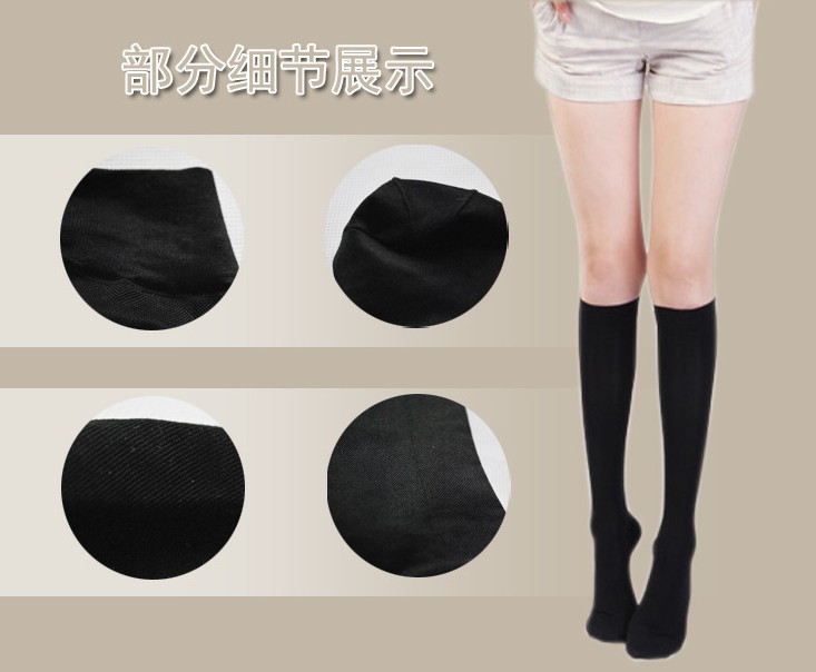 Authentic y tế 480D áp lực phụ thứ hai vớ vớ chân định hình đàn hồi băng bó chặt chẽ đàn ông và phụ nữ giảm béo chăm sóc bắp chân - Vớ giảm béo tất giả bốt