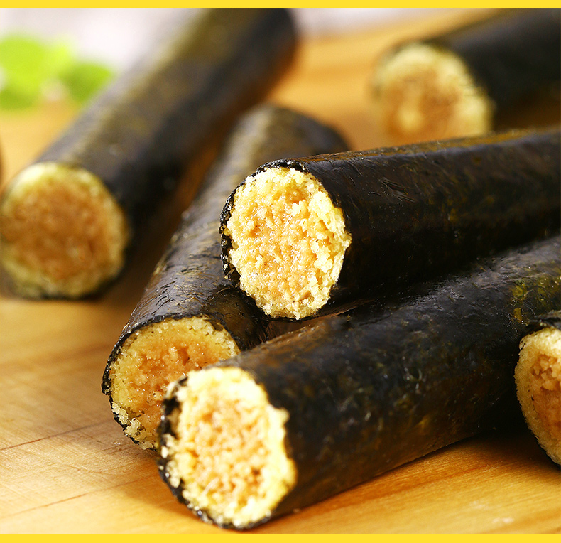 韩世嗨爆肉松海苔卷100g*36根