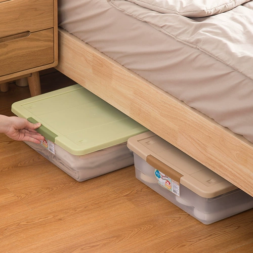 茶花 Пластиковый ящик для хранения, коробка для хранения, прямоугольная корзина для хранения